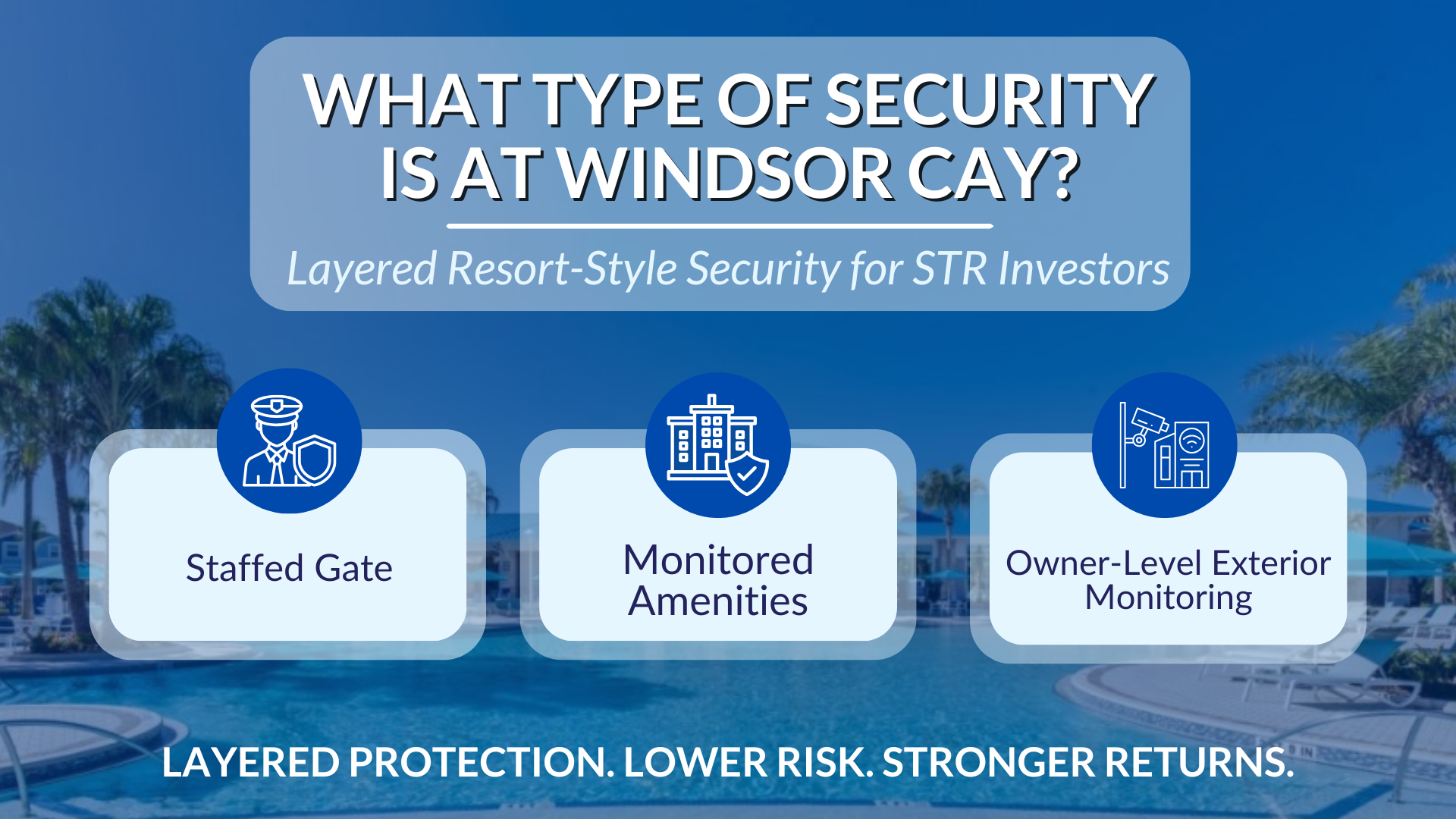 WHAT TYPE OF SECURITY IS AT WINDSOR CAY