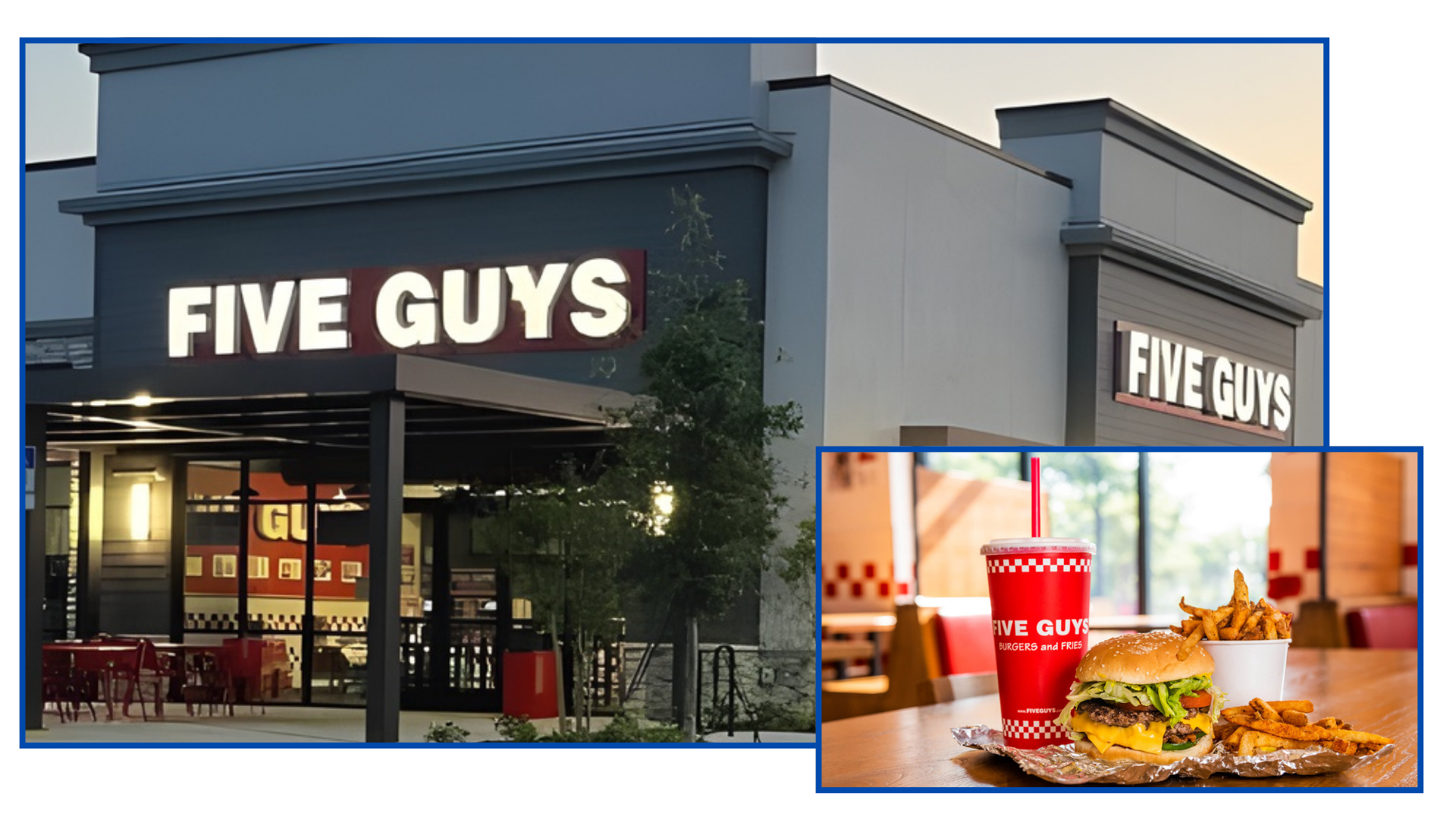 Five Guys – Flamingo Crossings, Winter Garden