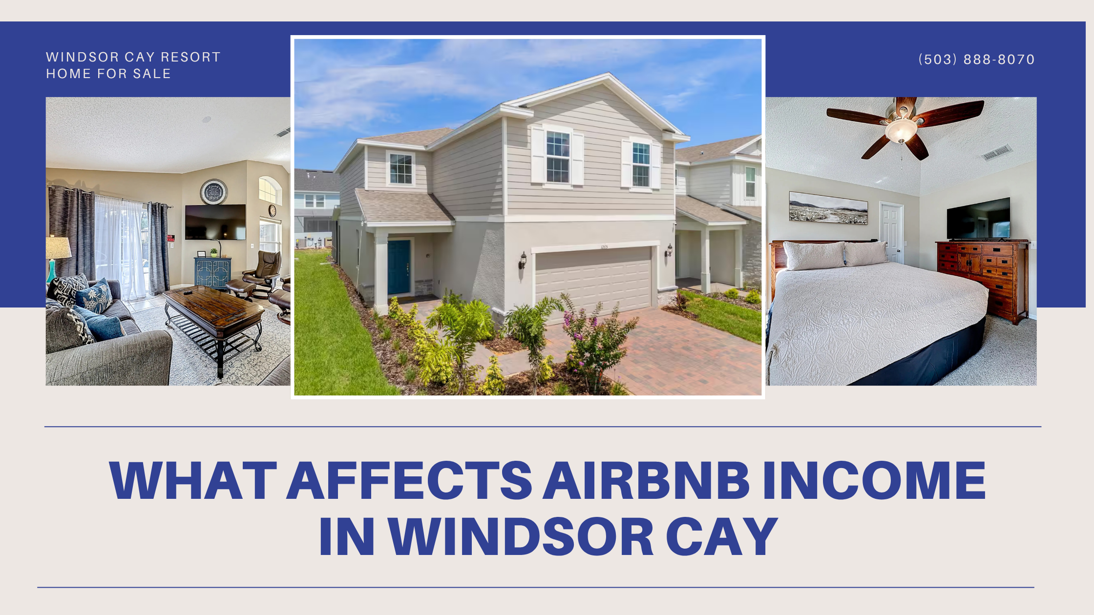 What Affects Airbnb Income in Windsor Cay