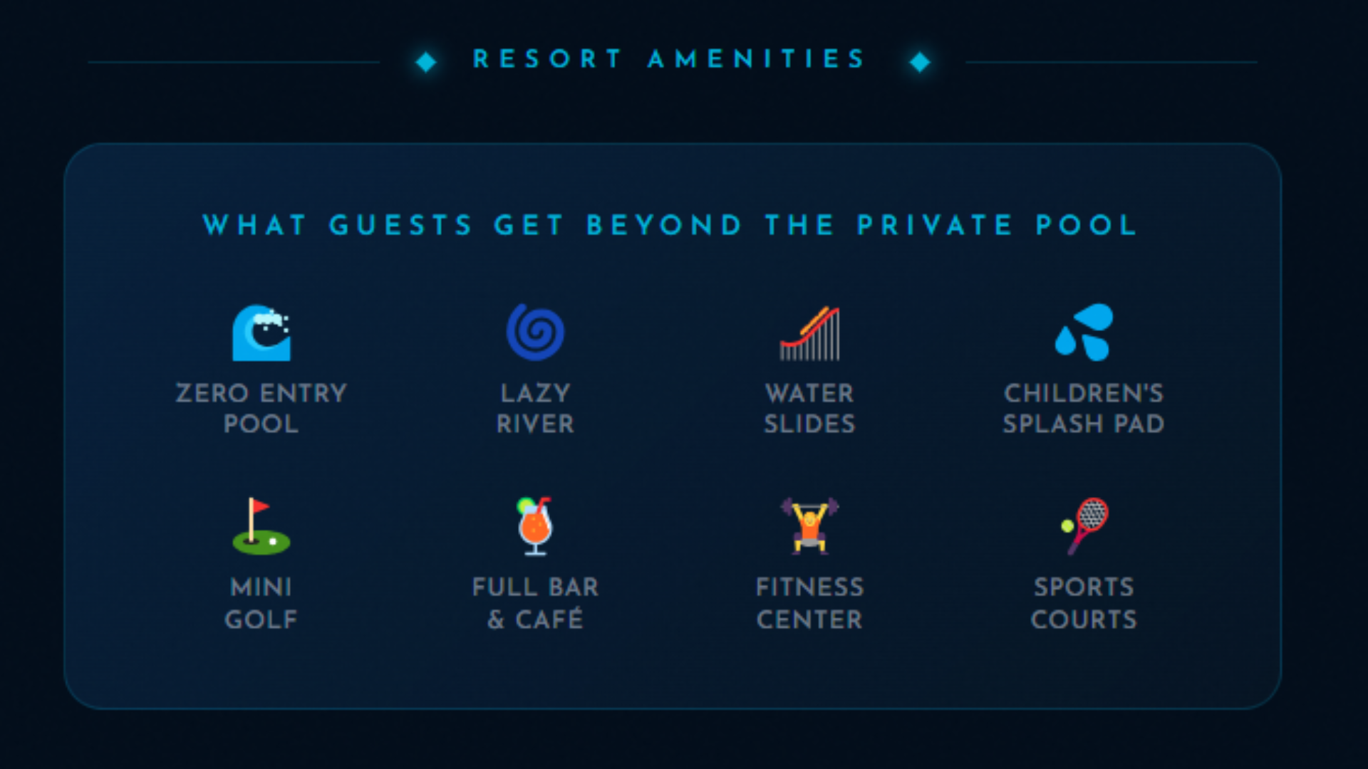 Resort Amenities That Drive Bookings