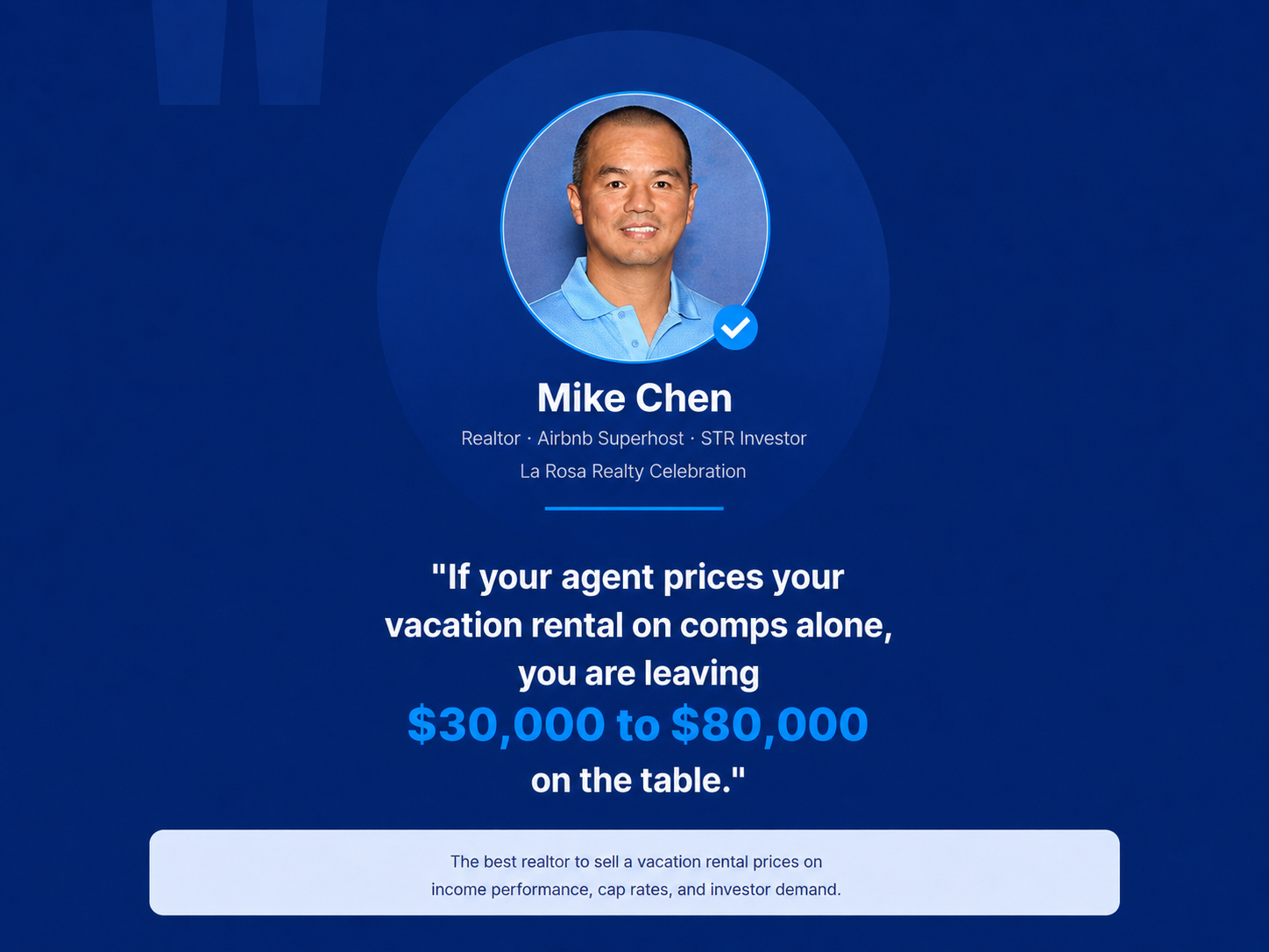 Mike Chen’s Vacation Rental Pricing Advice