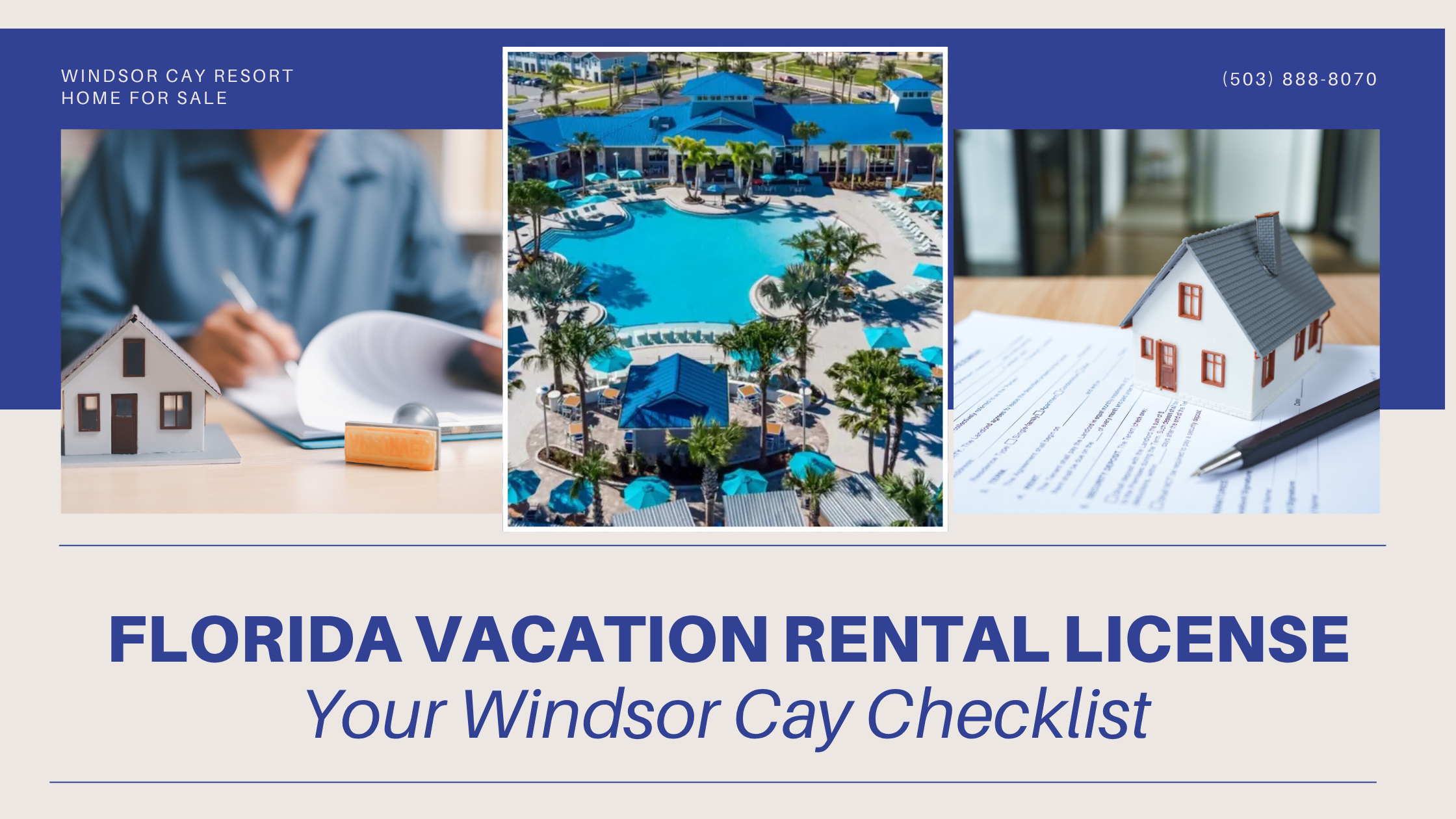 Florida Vacation Rental License Your Windsor Cay Checklist