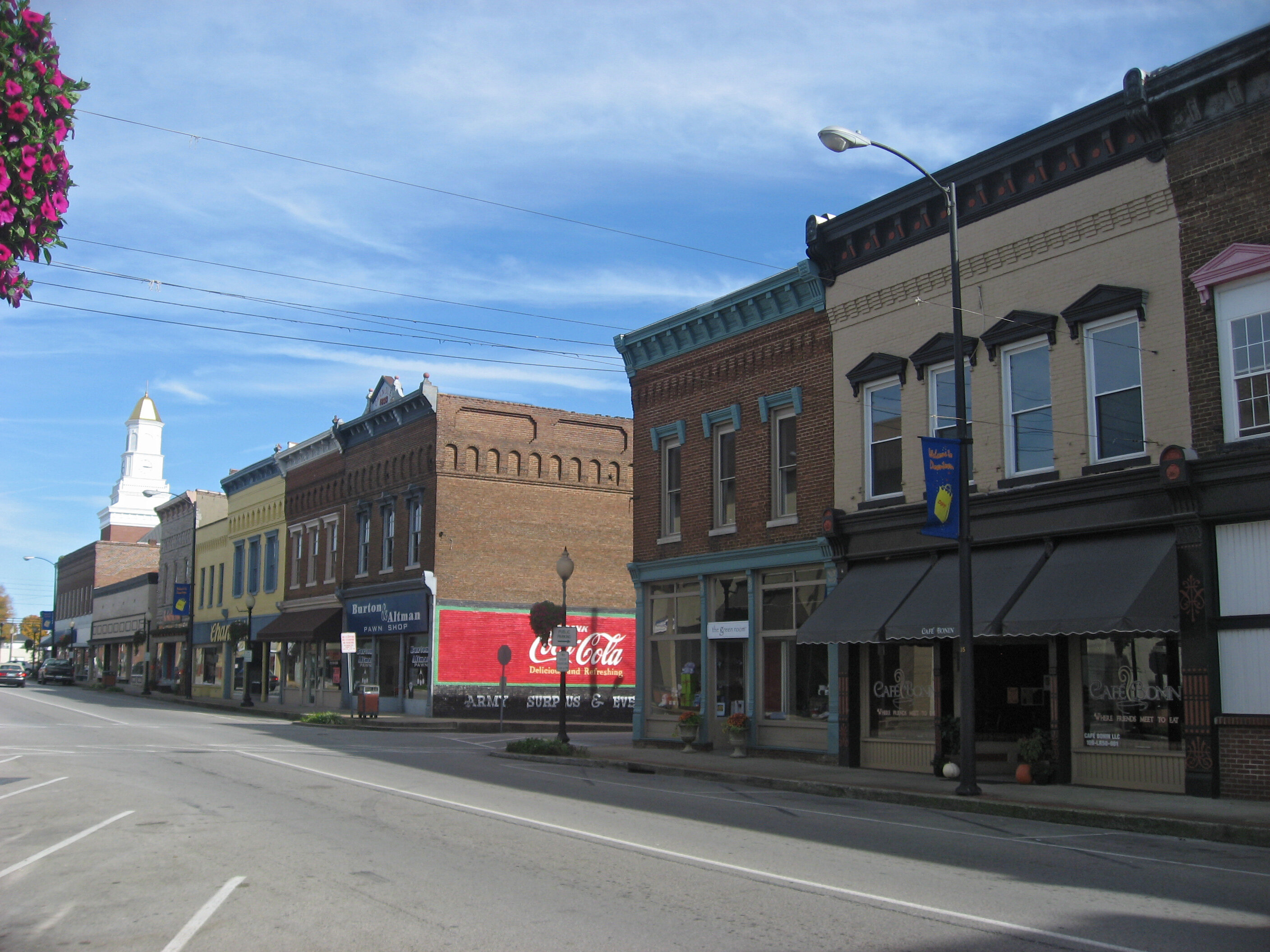 Historic downtown Campbellsville
