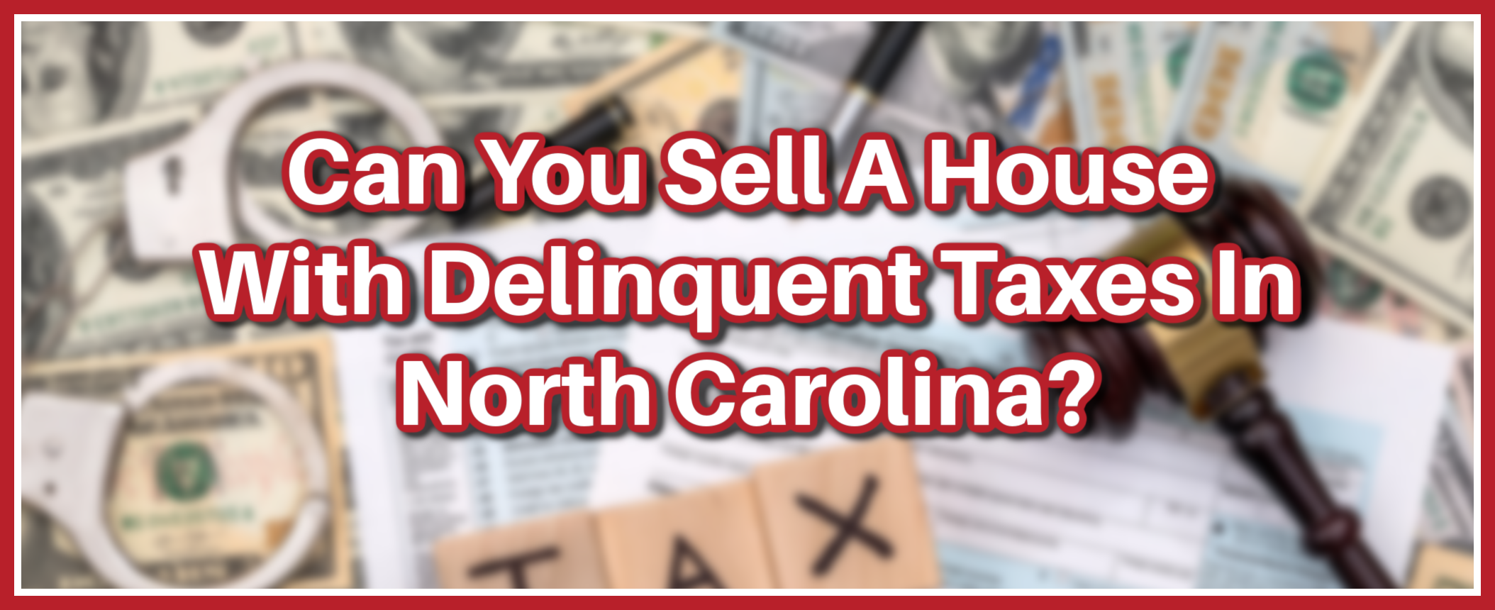Taxes When Selling A House in Charlotte North Carolina