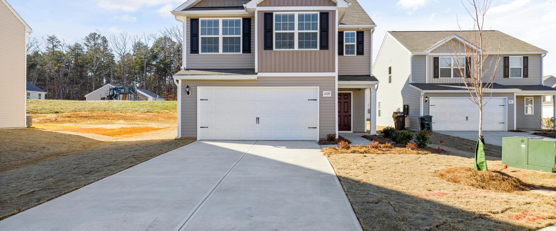 Local two story home in suburb of Raleigh, NC is for sale with no MLS listing or agent.