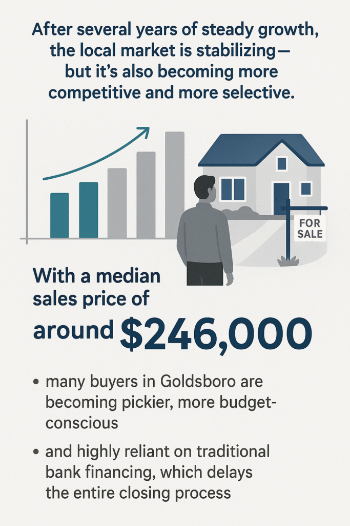 housing market goldsboro