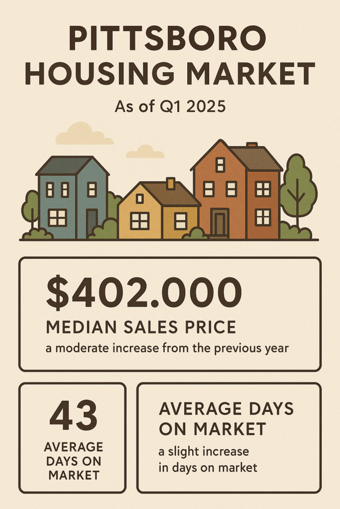 Pittsboro NC housing market
