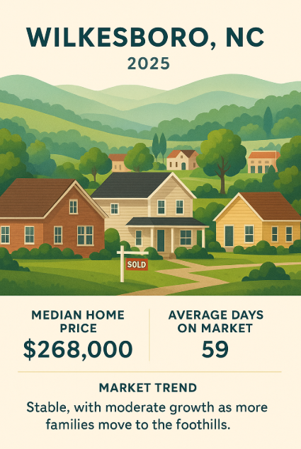 Wilkesboro NC housing market
