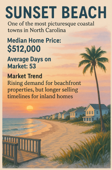 sunset beach housing market