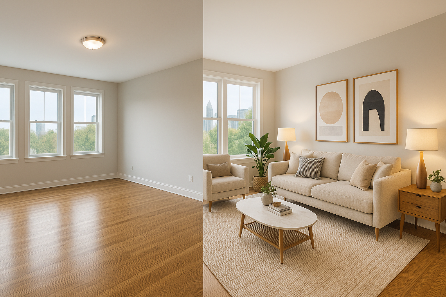 virtual staging in Charlotte
