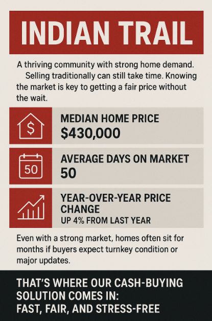 indian trail housing market
