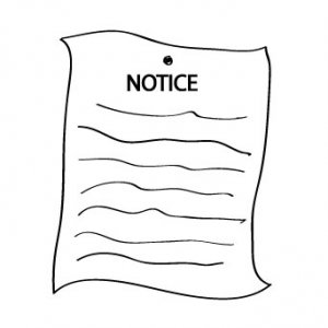 Written Notice of Lease Violation