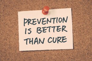 prevention better than cure