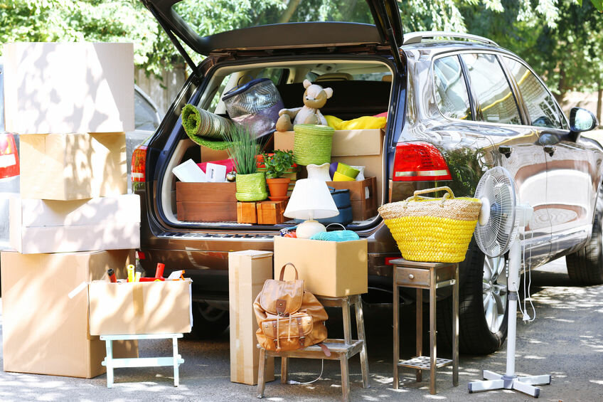 moving your personal belongings