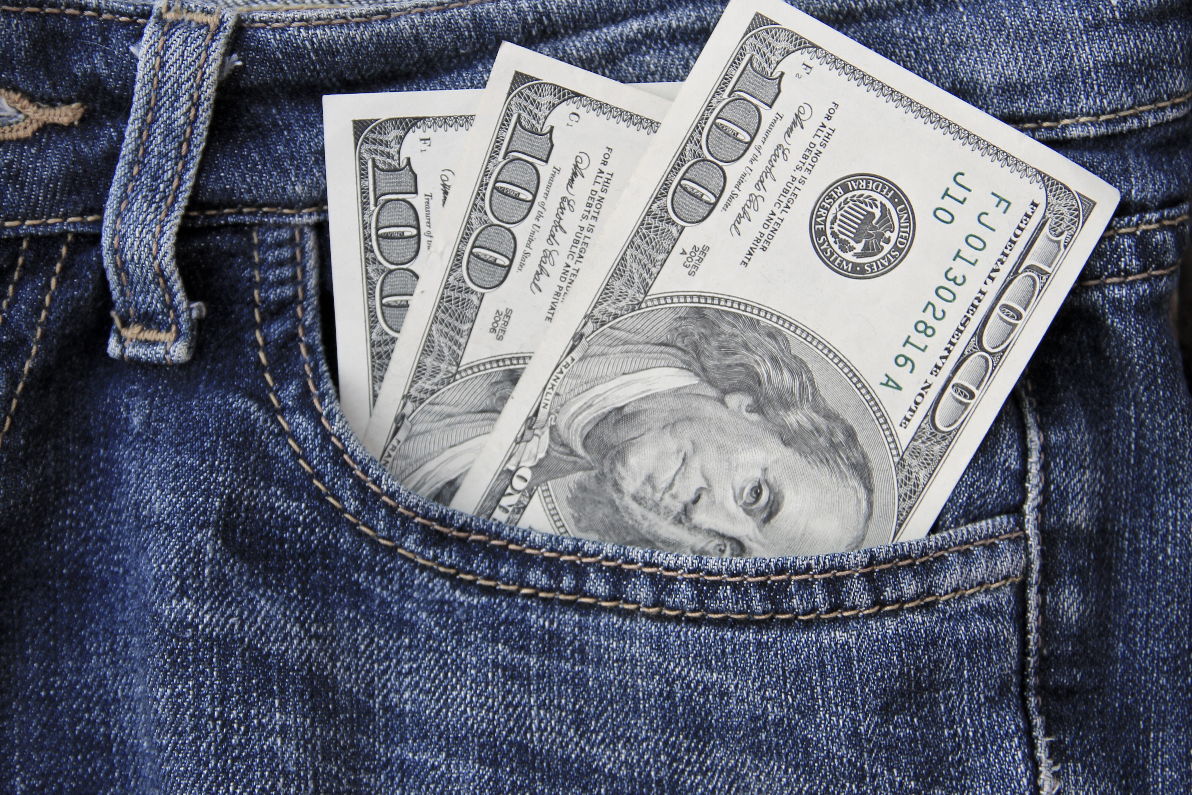 money in your pocket for probate