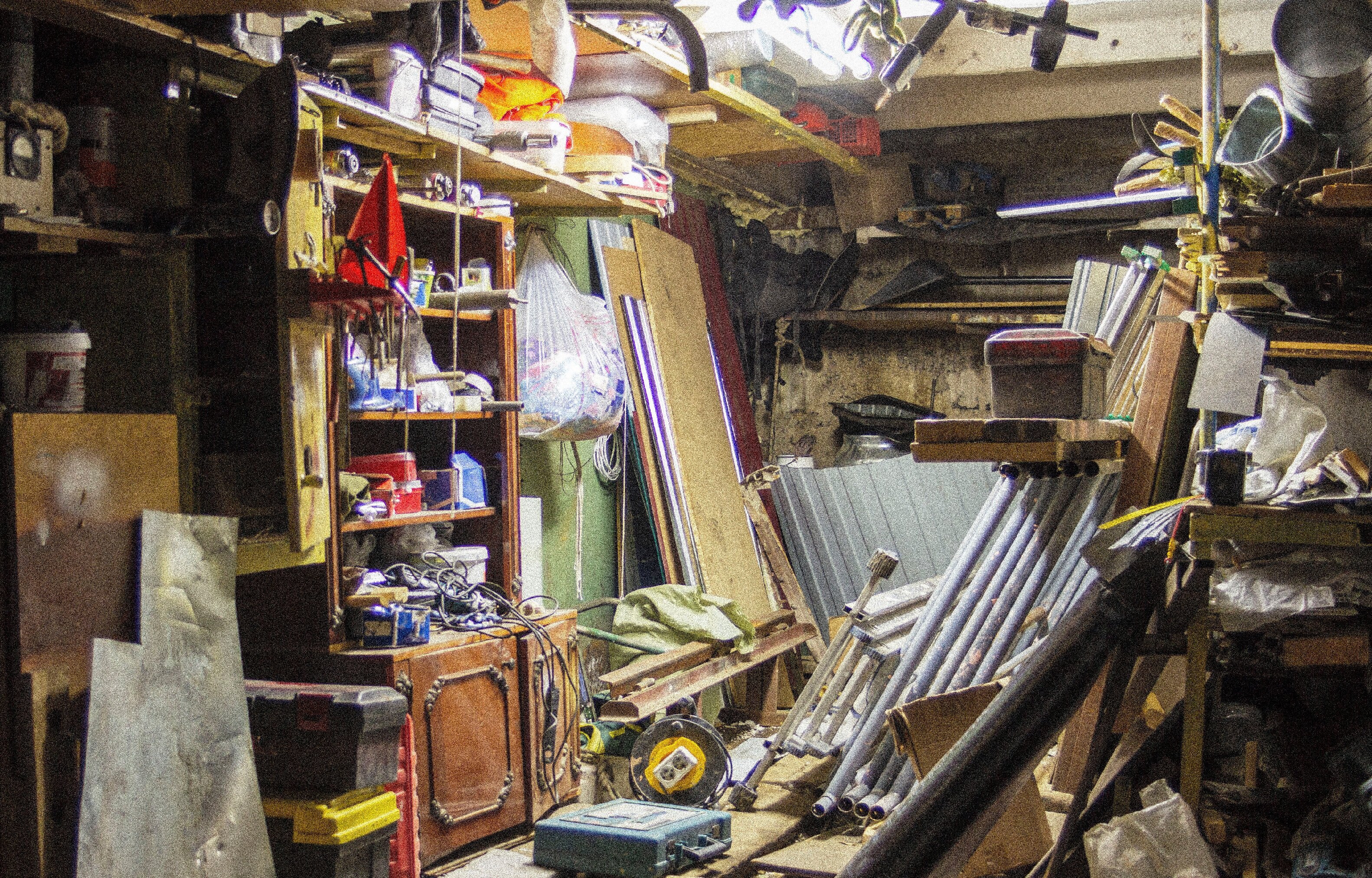 Cluttered Garage in South Florida