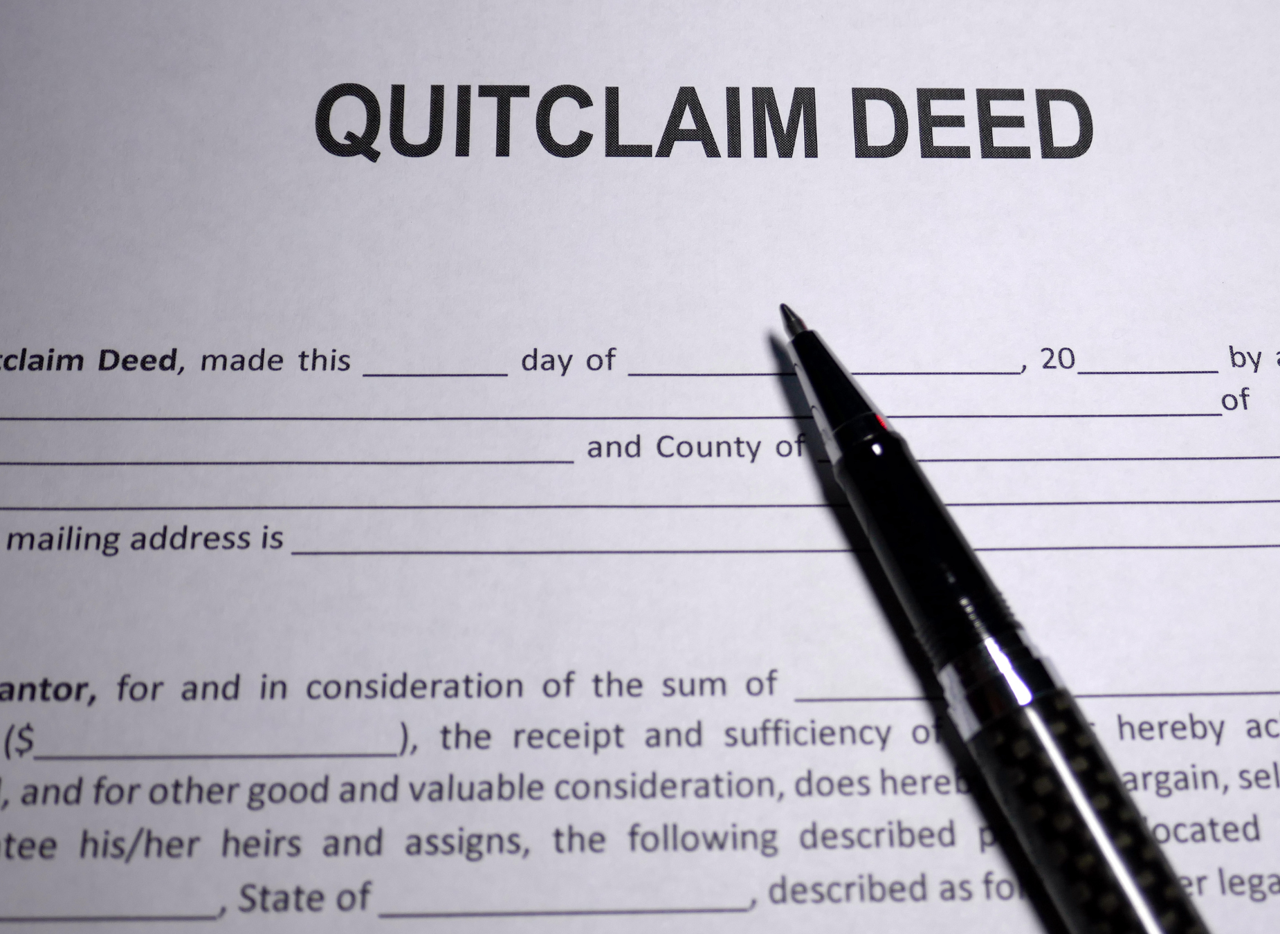How to File a Quit Claim Deed in North Carolina | Turner Home Team for Free Printable Quit Claim Deed Oklahoma