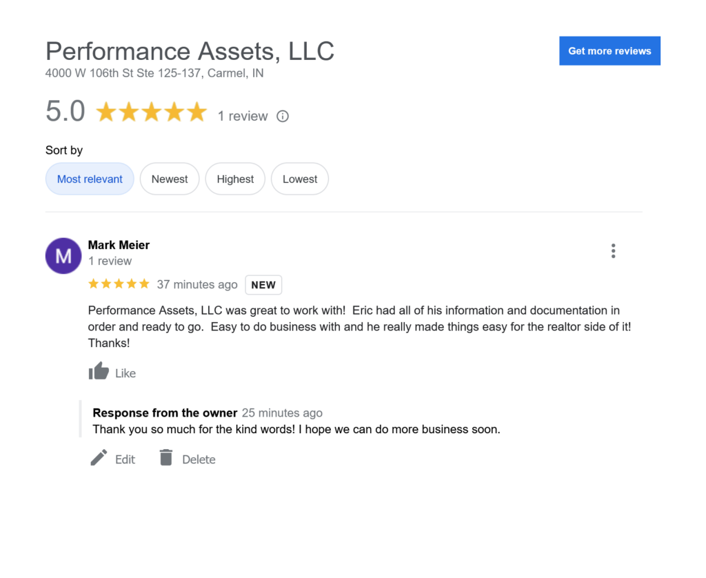 satisfied customer