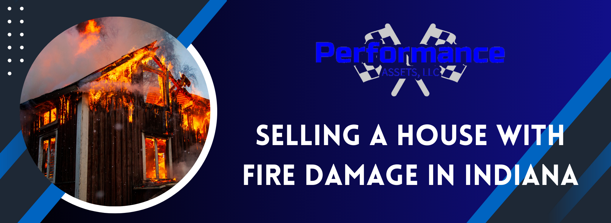 Selling a house with fire damage Indiana