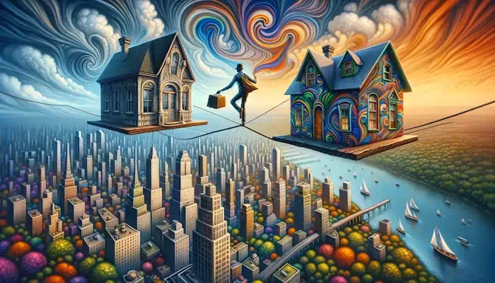 Stuck in a limbo between buying a new home and selling an old house