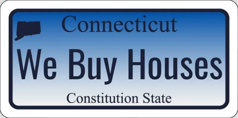 Connecticut license plate.