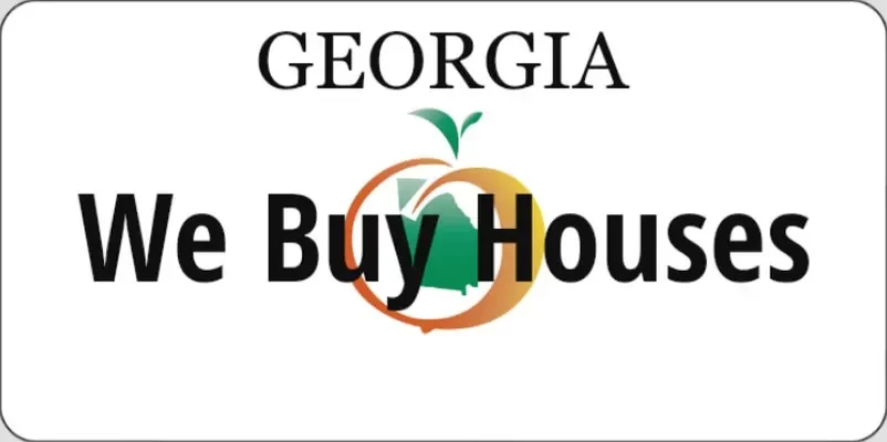 Georgia license plate.