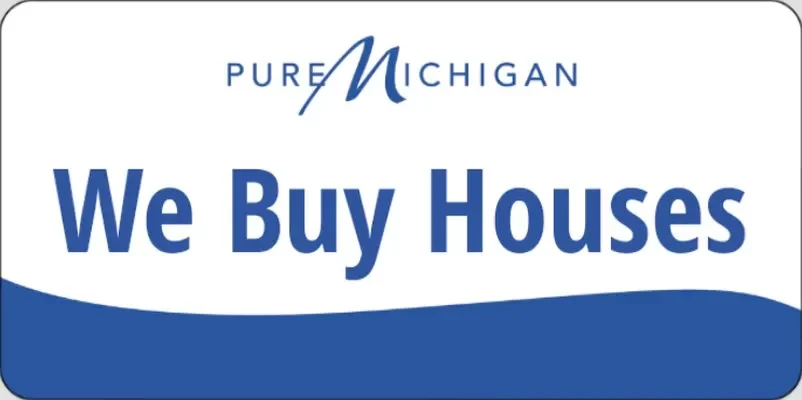 Michigan license plate.