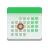 Green calendar icon.