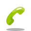Green phone icon. - we buy houses in any condition