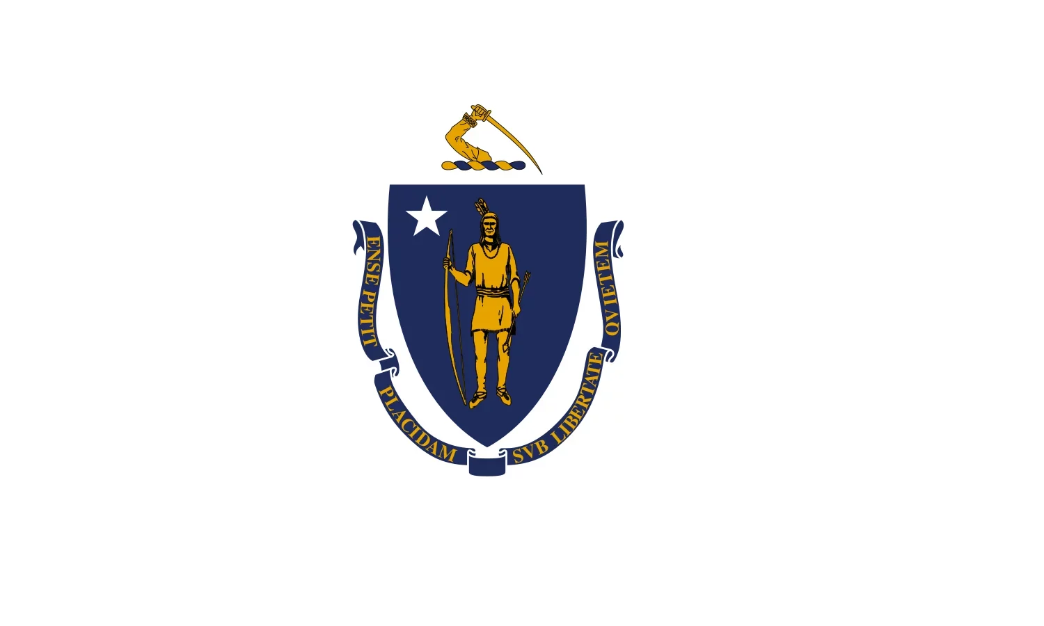 Massachusetts State flag