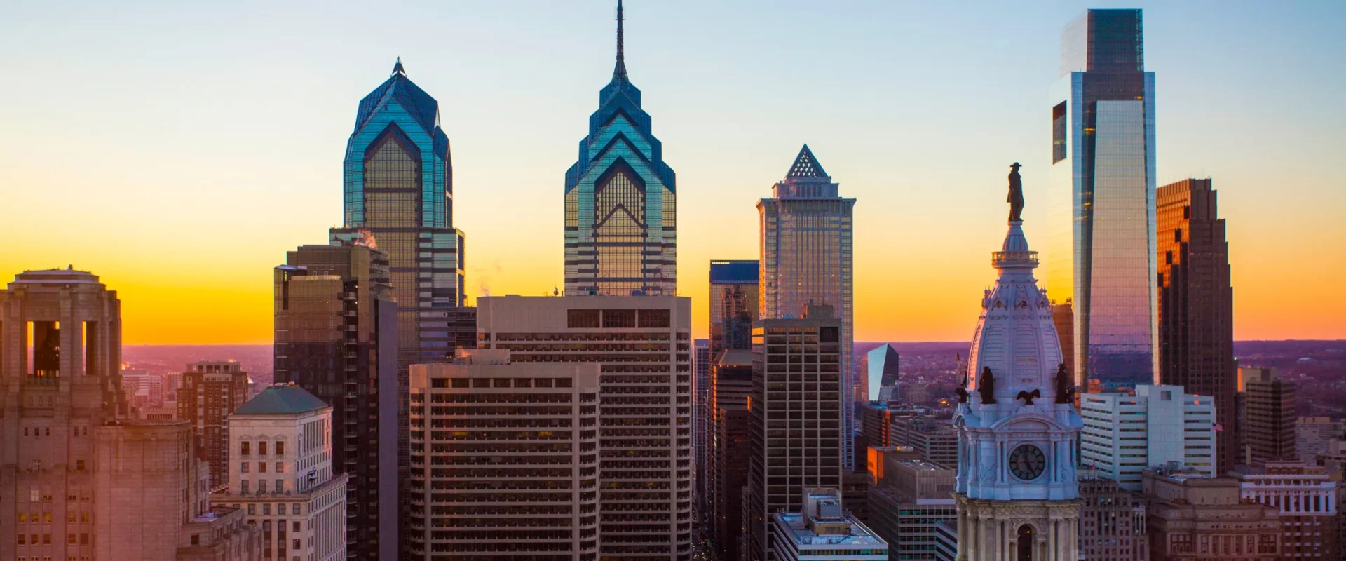 City of Philadelphia downtown