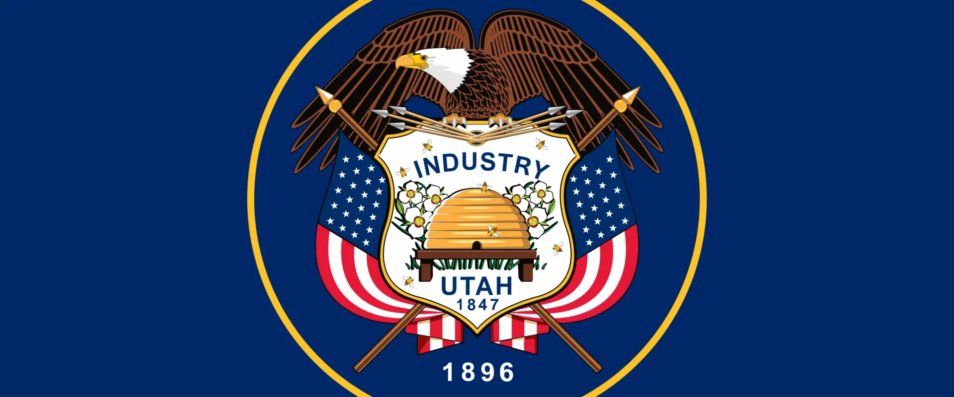 Utah State flag