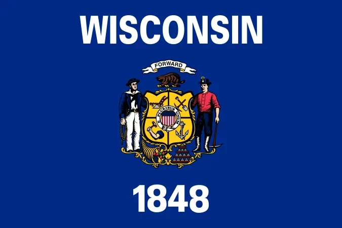 Wisconsin State flag