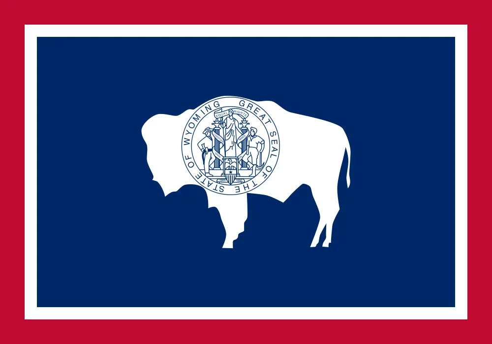Wyoming State flag