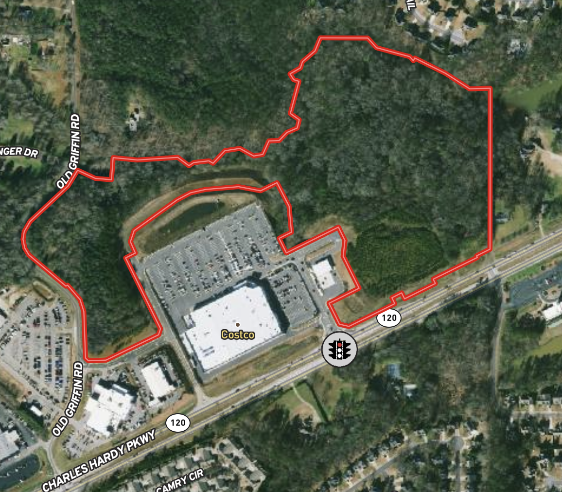 Prime Commercial Land Next to Costco in Paulding County