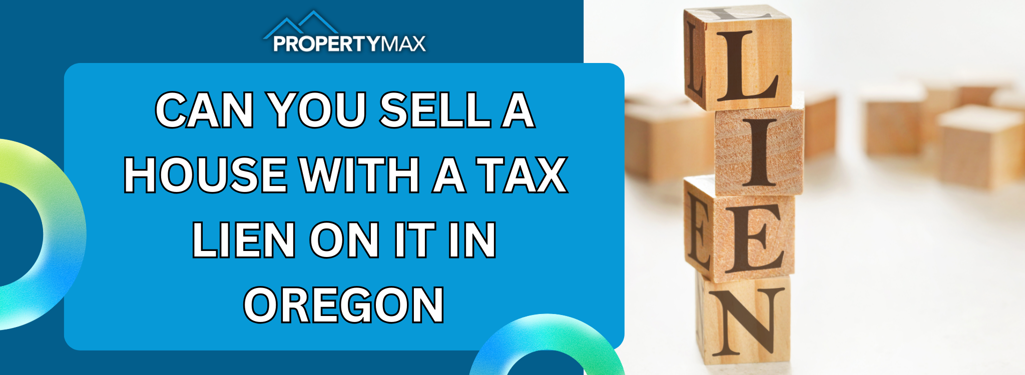 Are you able to sell a house with a tax lien In Oregon