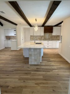 Newly remodeled kitchen in Dallas