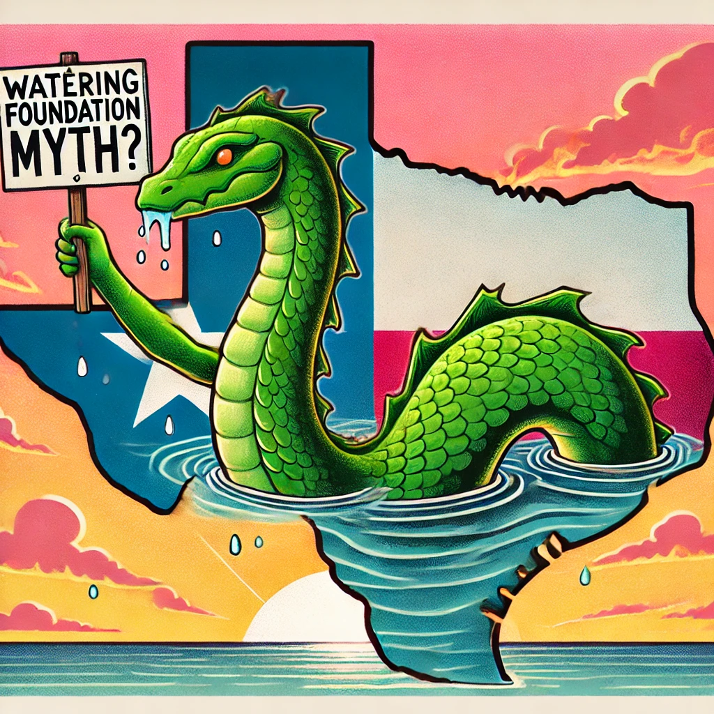 watering foundation myth in texas