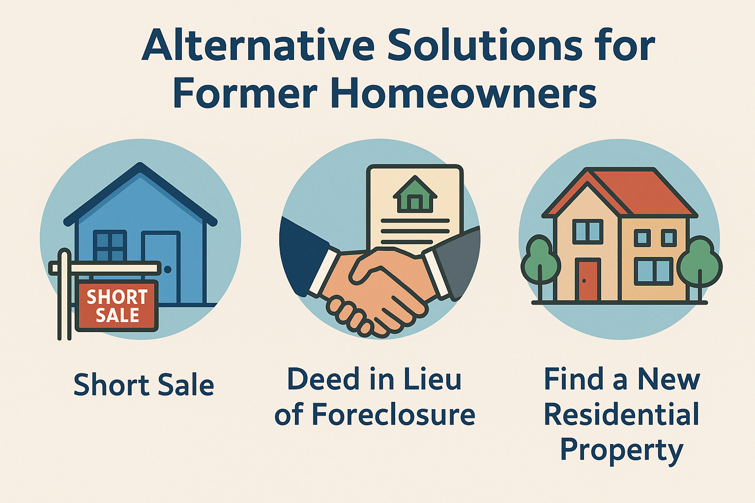 alternative solutions for foreclosed homeowners in Texas