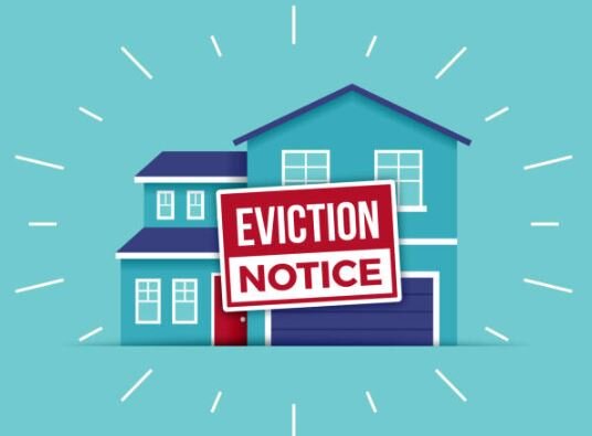 Eviction notice in DFW Texas