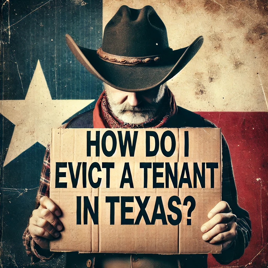 How do i evict a tenant in texas