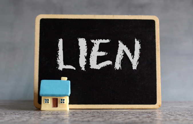 how to put a lien on a property