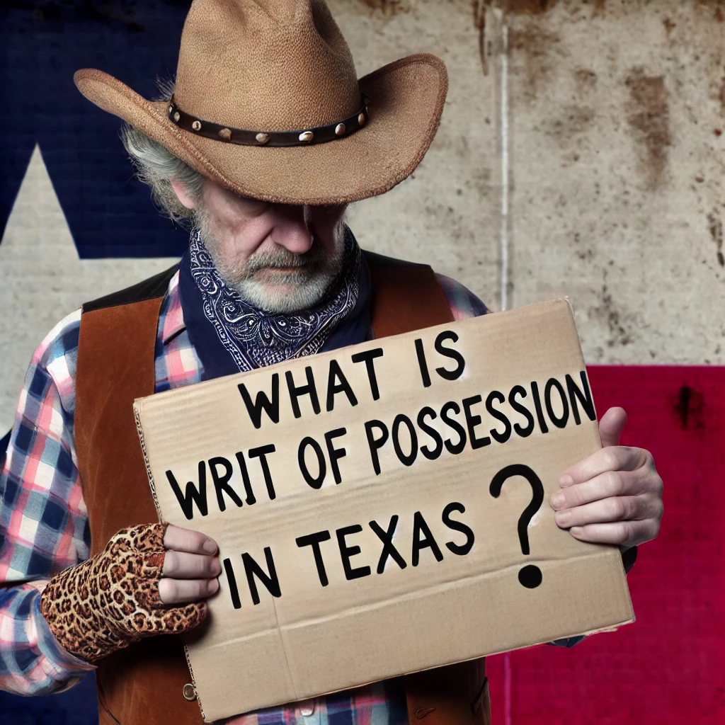 dallas county writ of possession
