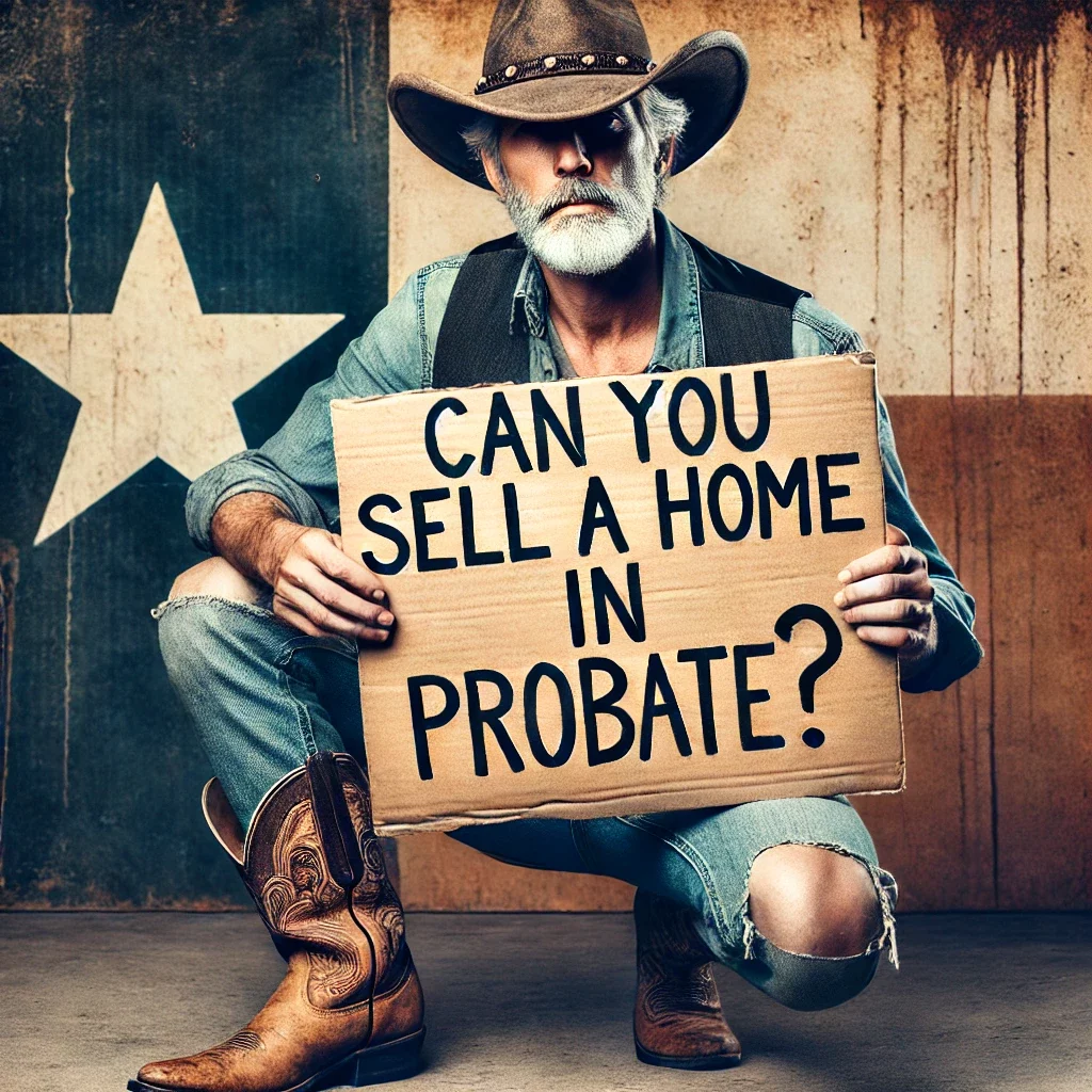 can you sell a home in probate