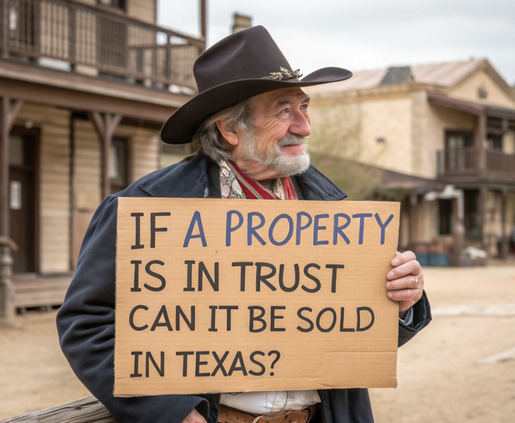 If a Property is in Trust Can it Be Sold in Texas