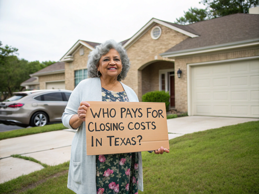 Who pays for closing costs in texas