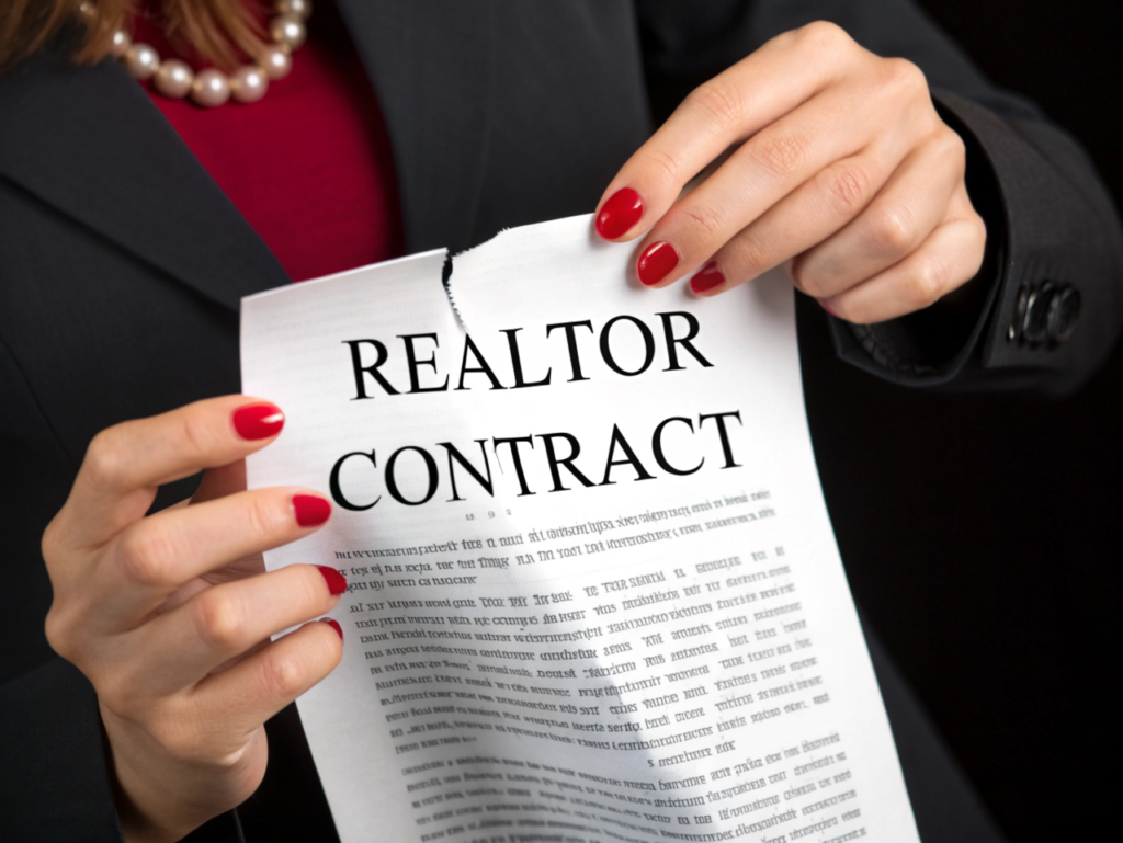 how to break realtor contract