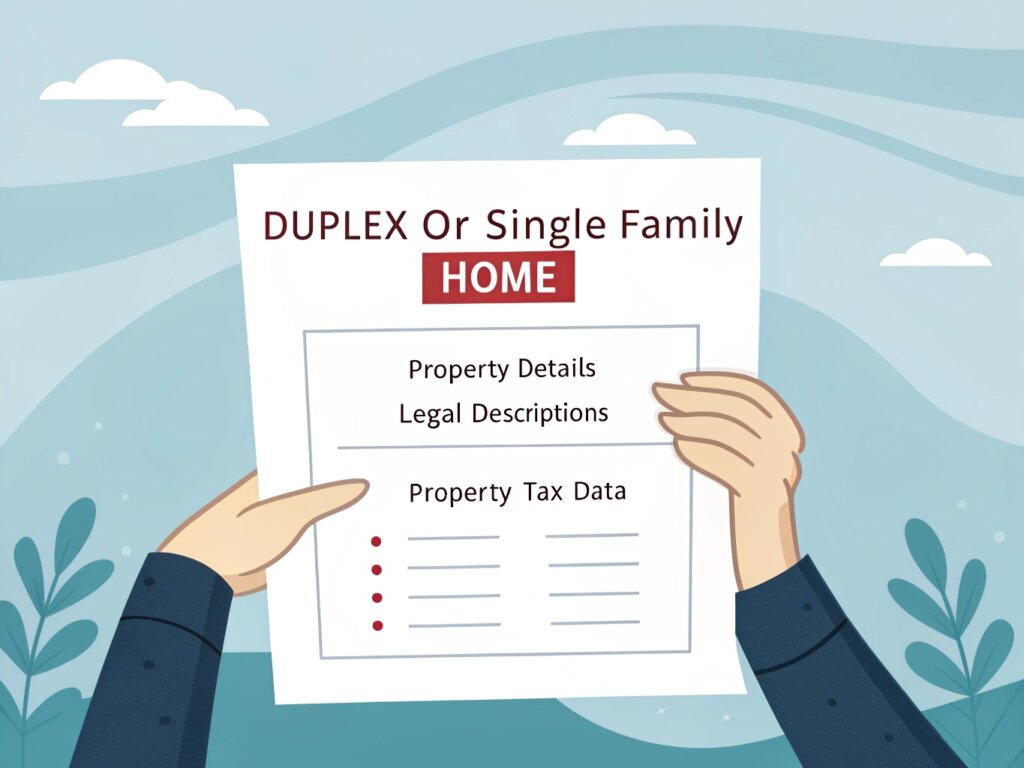 is a duplex considered a single-family home