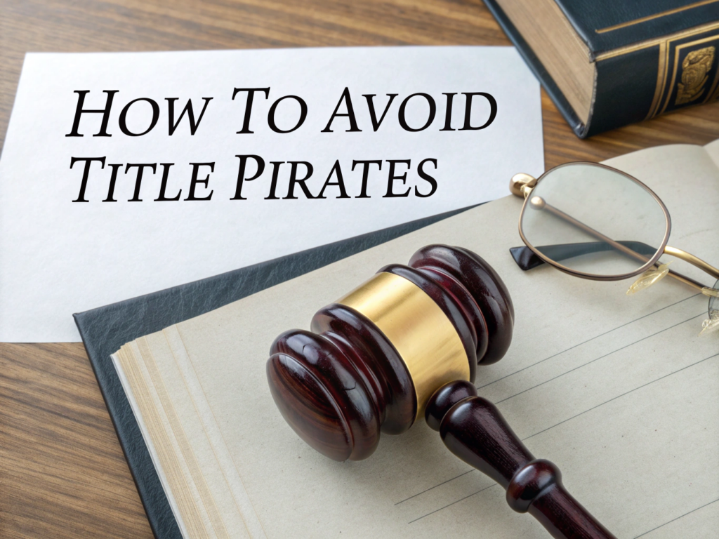 how to avoid title pirates