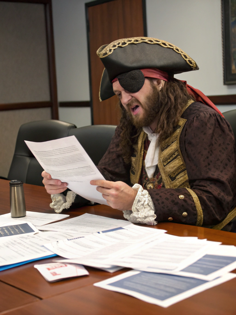 title pirate in dallas